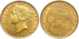 2 Dollar Canada Or Victoria (1819 - 1901)