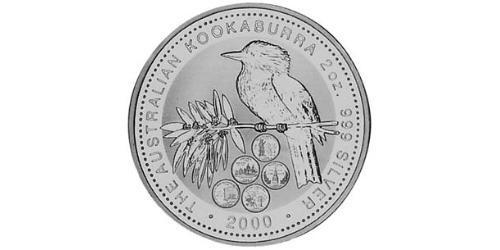2 Dollar Australien (1939 - ) Silber Elizabeth II (1926-2022)