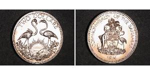 2 Dollar Bahamas (1973 - ) Silber 