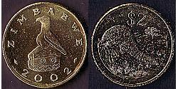 2 Dollar Simbabwe (1980 - )  