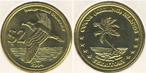 2 Dollar Îles Cocos  