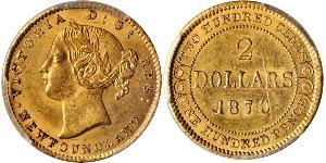 2 Dollar 加拿大 金 维多利亚 (英国君主)
