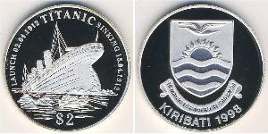2 Dollar 基里巴斯 (1979 - ) 銀 