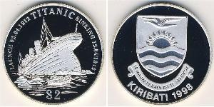 2 Dollar 基里巴斯 (1979 - ) 銀 