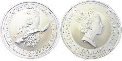 2 Dollar 澳大利亚 銀 伊丽莎白二世 (1926-2022)