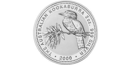 2 Dollar 澳大利亚 銀 伊丽莎白二世 (1926-2022)