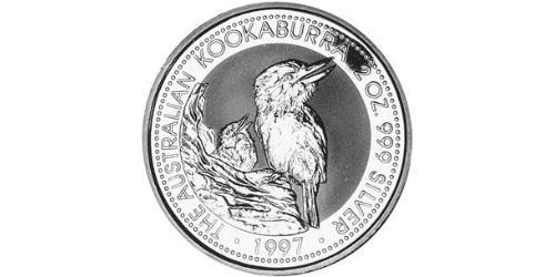 2 Dollar 澳大利亚 銀 伊丽莎白二世 (1926-2022)