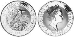 2 Dollaro Australia (1939 - ) Argento Elisabetta II (1926-2022)