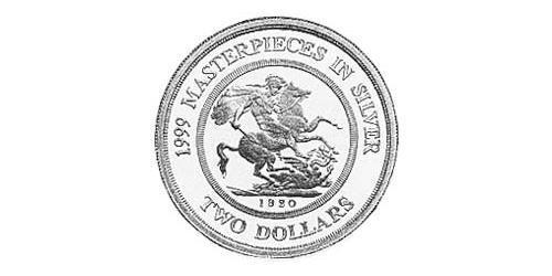 2 Dollaro Australia (1939 - ) Argento 