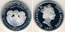 2 Dollaro Cook Islands (1965 - ) Argento 