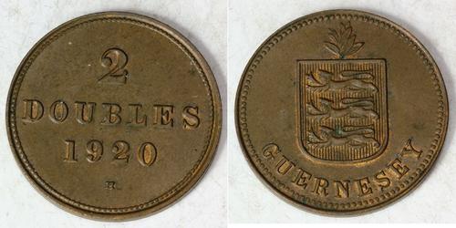 2 Double Guernsey Bronze 