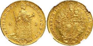 2 Ducat Königreich Ungarn (1000-1918) Gold Maria Theresa of Austria (1717 - 1780)