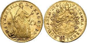 2 Ducat Königreich Ungarn (1000-1918) Gold Maria Theresa of Austria (1717 - 1780)