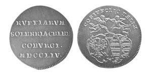 2 Ducat Principality of Ansbach (1398–1792) Gold Charles William Frederick, Margrave of Brandenburg-Ansbach (1712 – 1757)