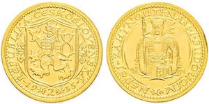 2 Ducat Tschechoslowakei  (1918-1992) Gold 