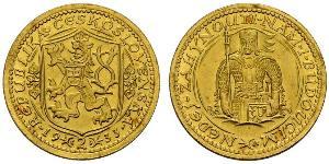 2 Ducat Tschechoslowakei  (1918-1992) Gold 