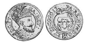 2 Ducat Principality of Transylvania (1571-1711) Or Gabriel Bethlen, Prince de Transylvanie (580-1629)