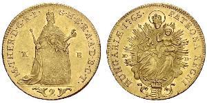 2 Ducat Royaume de Hongrie (1000-1918) Or Maria Theresa of Austria (1717 - 1780)