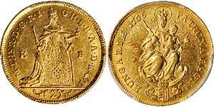 2 Ducat Royaume de Hongrie (1000-1918) Or Maria Theresa of Austria (1717 - 1780)