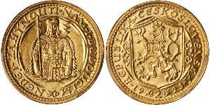 2 Ducat Tchécoslovaquie  (1918-1992) Or 
