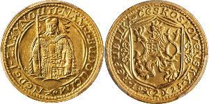 2 Ducat Tchécoslovaquie  (1918-1992) Or 
