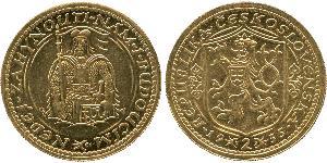 2 Ducat Cecoslovacchia  (1918-1992) Oro 