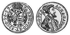 2 Ducat Principality of Transylvania (1571-1711) Oro 