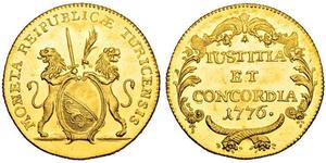 2 Ducat Suiza Oro 