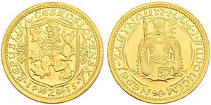 2 Ducat Czechoslovakia (1918-1992) 金 
