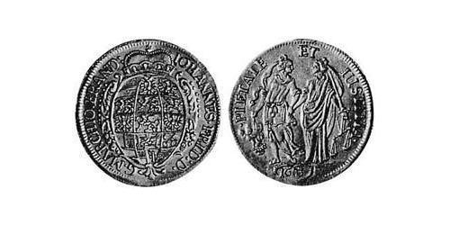 2 Ducat Principality of Ansbach (1398–1792) 金 John Frederick, Margrave of Brandenburg-Ansbach (1654 – 1686)