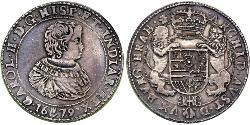 2 Ducaton Repubblica delle Sette Province Unite (1581 - 1795) Argento Carlo II (1630-1685)