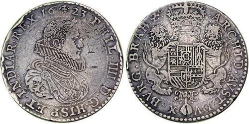 2 Ducaton 荷蘭共和國 (1581 - 1795) 銀 Philip IV of Spain (1605 -1665)