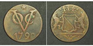 2 Duit Países Bajos / Indonesia (1945 - ) Cobre 