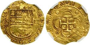 2 Escudo Habsburgermonarchie (1526-1804) / Spanien Gold Philipp II. (Spanien) (1527-1598)