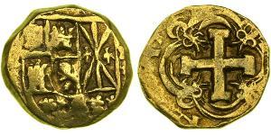 2 Escudo New Kingdom of Granada (1549 - 1739) Gold Philip IV. von Spanien (1605 -1665)
