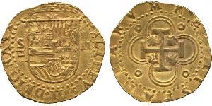 2 Escudo Habsburg Empire (1526-1804) / Spanien Or Philippe II d