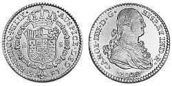 2 Escudo Nouvelle-Espagne (1519 - 1821) Or Charles IV d