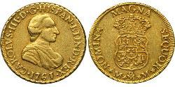 2 Escudo Nouvelle-Espagne (1519 - 1821) Or Charles III d