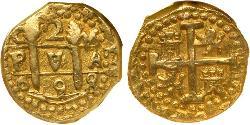 2 Escudo Pérou Or Charles II d