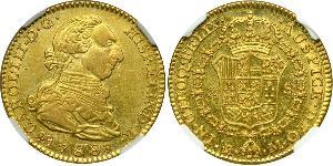 2 Escudo Pérou Or Charles III d