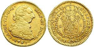 2 Escudo Pérou Or Charles III d
