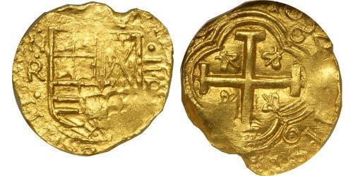 2 Escudo Royaume de Nouvelle-Grenade (1549 - 1739) Or Philippe IV d