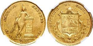 2 Escudo Costa Rica Oro 