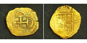 2 Escudo España / Habsburg Empire (1526-1804) Oro Felipe II de España (1527-1598)