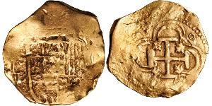 2 Escudo Habsburg Spain (1506 - 1700) Oro Felipe III de España (1578-1621)