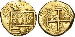 2 Escudo Nuovo Regno di Granada (1549 - 1739) Oro 