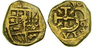 2 Escudo Nuovo Regno di Granada (1549 - 1739) Oro Filippo IV di Spagna (1605 -1665)