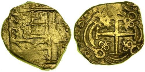 2 Escudo Nuovo Regno di Granada (1549 - 1739) Oro Filippo V di Spagna (1683-1746)