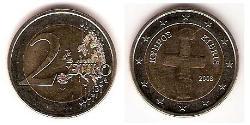2 Euro Chypre (1960 - ) Bilame 