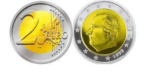 2 Euro Belgio Bimetal Albert II dei Belgi